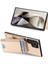 Samsung Galaxy S24 Ultra Kickstand Kart Tutucu Deri Arka Kapak (Yurt Dışından) 5