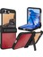 Samsung Galaxy Z Flip6 5g Litchi Texture Pu+Pc Kickstand Telefon Kılıfı (Yurt Dışından) 1