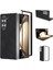 Samsung Galaxy Z Fold6 5g Siyah Kenar Pu Deri + Pc Katlanır Telefon Kapağı (Yurt Dışından) 1