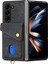 Samsung Galaxy Z Fold6 5g Kickstand Kart Çantası Deri + Askılı Pc Telefon Kapağı (Yurt Dışından) 4