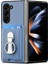 Samsung Galaxy Z Fold6 5g Kart Yuvası Karbon Fiber Doku Deri + Pc Telefon Kapağı (Yurt Dışından) 2