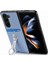 Samsung Galaxy Z Fold6 5g Kart Yuvası Karbon Fiber Doku Deri + Pc Telefon Kapağı (Yurt Dışından) 4