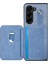 Samsung Galaxy Z Fold6 5g Karbon Fiber Dokulu Kart Tutucu Deri Arka Kapak (Yurt Dışından) 2
