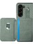 Samsung Galaxy Z Fold6 5g Karbon Fiber Dokulu Kart Tutucu Deri Arka Kapak (Yurt Dışından) 2