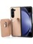 Samsung Galaxy Z Fold6 5g Karbon Fiber Dokulu Kart Tutucu Deri Arka Kapak (Yurt Dışından) 4