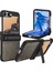 Samsung Galaxy Z Flip6 5g Crazy Horse Texture Pu+Pc Telefon Kılıfı (Yurt Dışından) 1