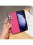 Samsung Galaxy Z Fold6 5g Dokuma Doku Pu Deri Kaplamalı Pc Telefon Kapağı (Yurt Dışından) 2