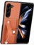 Samsung Galaxy Z Fold6 5g Karbon Fiber Doku Bileklik Pu Deri Telefon Arka Kapak (Yurt Dışından) 2