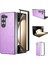 Samsung Galaxy Z Fold6 5g Düşme Önleyici Parlak Deri + Pc Telefon Kılıfı (Yurt Dışından) 1