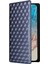 Samsung Galaxy M35 5g Deri Manyetik Kapanış Eşkenar Dörtgen Telefon Kapağı (Yurt Dışından) 5