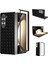 Samsung Galaxy Z Fold6 5g Dokuma Doku Pu Deri Kaplamalı Pc Telefon Kapağı (Yurt Dışından) 1