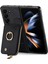 Samsung Galaxy Z Fold6 5g Fermuarlı Cep Halka Tutucu Deri + Pc Telefon Kapağı (Yurt Dışından) 5