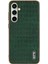 Samsung Galaxy S24 Fe Galvanik Timsah Dokulu Pu+Tpu Telefon Kapağı (Yurt Dışından) 4