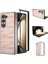 Samsung Galaxy Z Fold6 5g Ekose Dokulu Pu Deri + Pc Telefon Kapağı (Yurt Dışından) 1