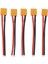 120MM Silikon XT60 Xt-60 Rc Pil Şarj Cihazı Için Erkek Kadın Konektör Teli 5 Pcs Telli Erkek Konnektör (Yurt Dışından) 1