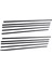 Taşınabilir Fiber Şeritler Yüksek Sıcaklık Dayanımı Korozyon Direnci 10 1X4X200MM (Yurt Dışından) 5