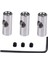 3x 3.17MM Ila 5mm Metal Şaft Sert Bağlayıcı Motor (Yurt Dışından) 1
