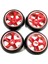 Rc Araba Jant Lastikleri K969 K989 4WD Kırmızı 25X11MM (Yurt Dışından) 5