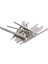 20 Adet Dıy Düz Metal Altıgen Mil Çubuk Çubukları 2-4mm 80X3MM (Yurt Dışından) 1