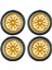 4 Rc 32MM Çapı ve 1/18 Rc Için Yedek Sarı (Yurt Dışından) 3