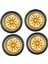 4 Rc 32MM Çapı ve 1/18 Rc Için Yedek Sarı (Yurt Dışından) 5