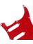 11 Tek Bobinli Manyetikler Kablolu Yüklü Sss Pickguard Çizilme I Kırmızı Inci (Yurt Dışından) 3
