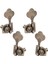4x Bas Tuner Peg Makine Kafaları Tuner Ukulele Elektrik Bas Bas Gitar 2L2R Bronz (Yurt Dışından) 2