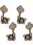 4x Bas Tuner Peg Makine Kafaları Tuner Ukulele Elektrik Bas Bas Gitar 2L2R Bronz (Yurt Dışından) 3