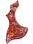 Solak Akustik Gitar Pickguard Seçim Koruması Çizilmez Plaka Kırmızı (Yurt Dışından) 2