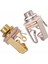2x 6.35MM 1/4" Elektrik Için Fiş Girişi Pirinç Malzeme (Yurt Dışından) 5