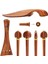 Red Wood 4/4 Tam Set Kuyruk I + Peg + Uç + Çene Ğı (Yurt Dışından) 1