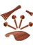 Red Wood 4/4 Tam Set Kuyruk I + Peg + Uç + Çene Ğı (Yurt Dışından) 4