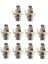 10PCS 1/4 '' Elektrikli Bas Aksesuarları Için Gitar Jakı Soket Konektörü Montajı (Yurt Dışından) 2