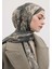 Darıa Desen Şal Antrasit 1