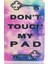 Lenovo Tab M10 3. Nesil Akıllı Tablet Kılıfı Dont Touch Me Pad (Yurt Dışından) 3