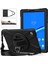 Darbeye Dayanıklı Silikon + Pc Kılıfı Lenovo Tab M10 Plus TB-X606F Siyah (Yurt Dışından) 1
