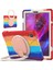 Lenovo Tab K10 / M10 Plus Renkli Kırmızı Için Silikon + Pc Kılıfı (Yurt Dışından) 3