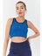 Turkuaz Basic Sıfır Kol Dar Kalıp U Yaka Kadın Crop Top Atlet - 97162 5