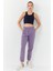 Indigo Basic Sıfır Kol Dar Kalıp U Yaka Kadın Crop Top Atlet - 97160 2