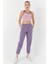 Pembe Basic Sıfır Kol Dar Kalıp U Yaka Kadın Crop Top Atlet - 97162 2