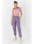 Pembe Basic Sıfır Kol Dar Kalıp U Yaka Kadın Crop Top Atlet - 97162 4