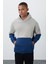 Taş Pamuklu Kalın Içi Tüylü Yumuşak Dokulu Comfort Fit Nakışlı Erkek Sweatshirt - 88417 1