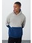 Taş Pamuklu Kalın Içi Tüylü Yumuşak Dokulu Comfort Fit Nakışlı Erkek Sweatshirt - 88417 4