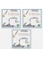 3 Takım Cura Saz Teli, 3 x String Set For Turkish String Small Size Cura Saz 1