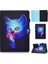 Lenovo Tab M10 Hd Renkli Desenli Deri Kılıf Süper Kedi (Yurt Dışından) 1