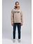 Gregory Erkek Kapüşonlu Sweatshirt Bej 1