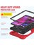 Lenovo Tab K10 / M10 Plus Kırmızı Için Silikon + Pc Kılıfı (Yurt Dışından) 4