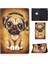 Lenovo Tab M10 Plus Için Renkli Desenli Deri Kılıf Lenovo Tab M10 Plus TB-X606F Shar Pei Için (Yurt Dışından) 1