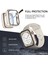 Apple Watch Seri 7/8/9 45MM ile Uyumlu Ekran Kasa Koruyucu Kapak Kılıf 360 Tam Koruma 5
