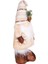 Kahverengi Cüce Noel Dekor 21x10x42cm 2